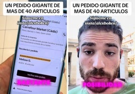 Un repartidor de Glovo, indignado con las dimensiones del pedido de una clienta: «No somos mulas de carga»