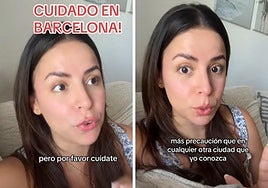 Una americana alerta a los turistas sobre la peligrosidad de Barcelona tras presenciar un robo: «Tengan mucho cuidado»