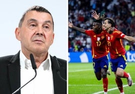 Las palabras de Otegi ante la victoria de España en la Eurocopa: «No es mi selección, no es mi rey»