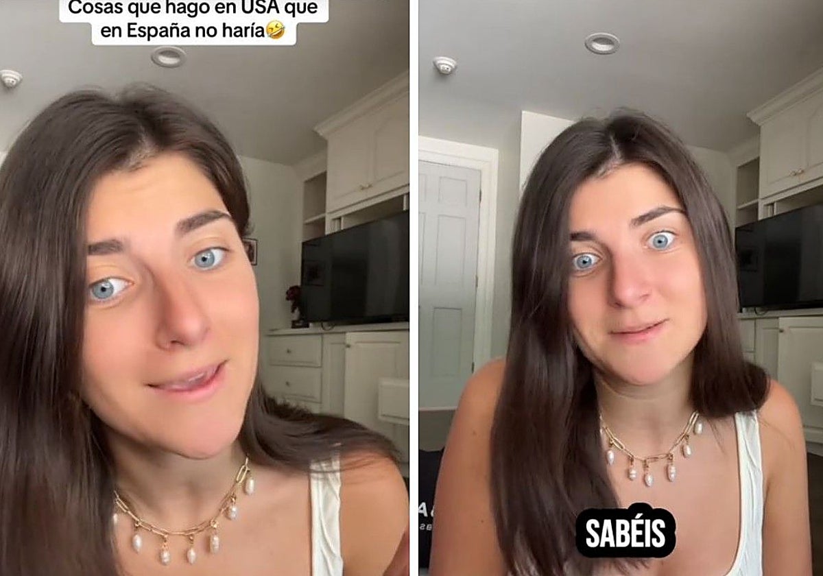 Mariona, durante su vìdeo