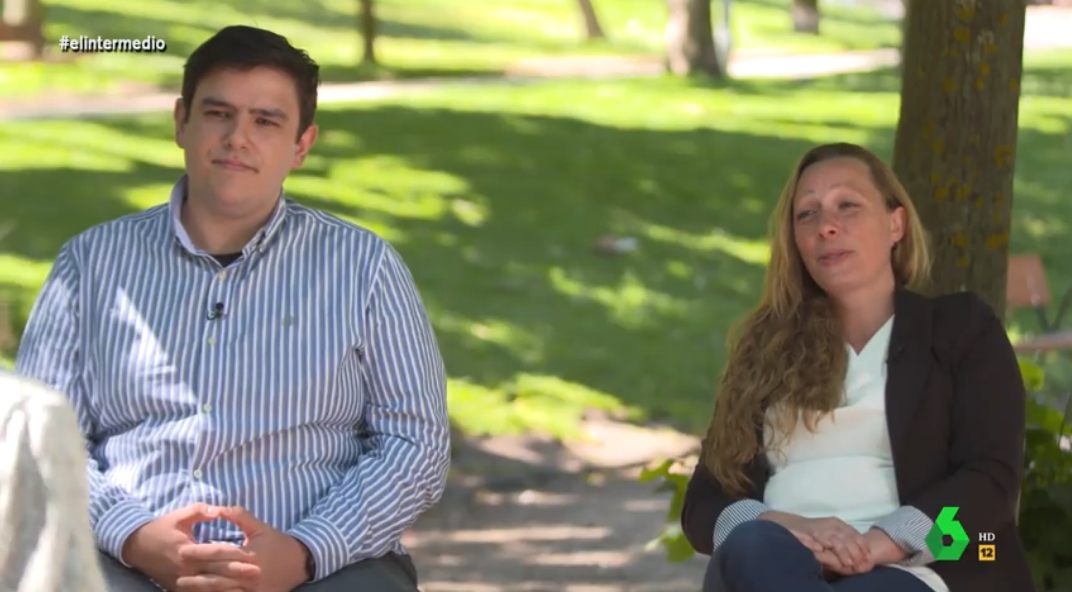 Sonia Guzmán y David Hernández denuncian las condiciones laborales de los camareros