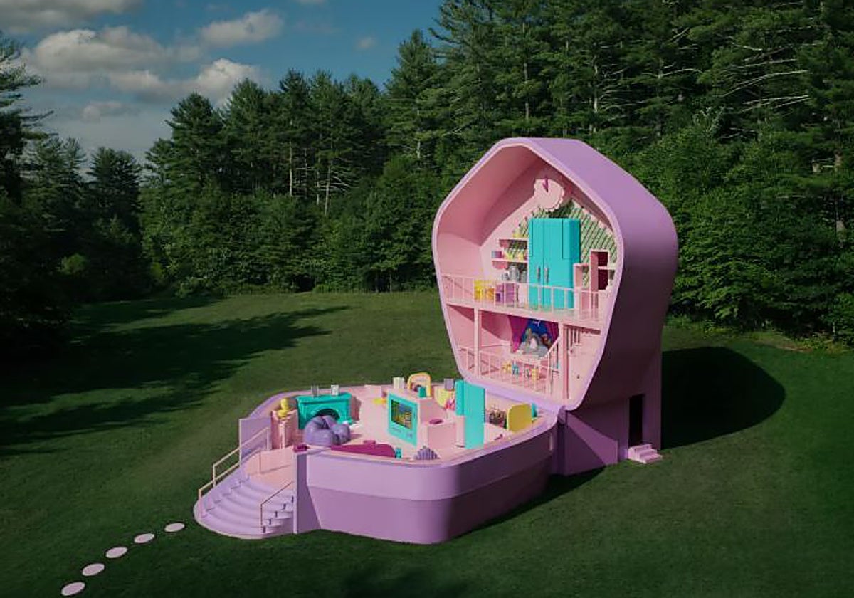 Exterior de la casa Polly Pocket