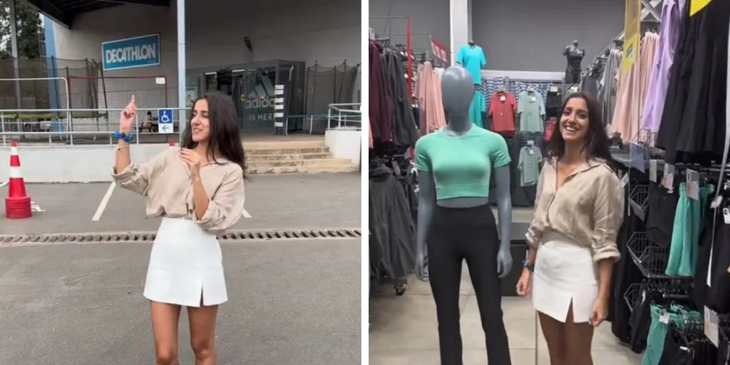Una española va a un Decathlon en Ghana y muestra cómo son las tiendas en este país: «Tiene productos diferentes a los de España»