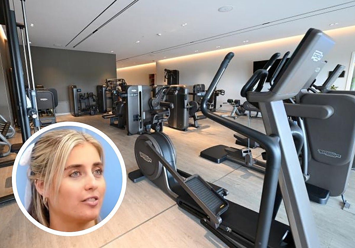 Chloe se fija en lo que pasa en las salas de fitness