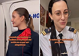 Una azafata explica el motivo por el que saludan siempre durante el embarque: «No es por ser simpática»