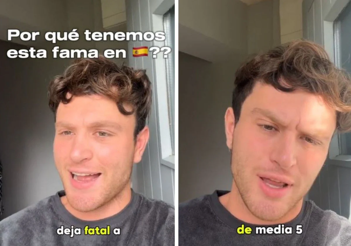 Nacho, durante su mediático vídeo