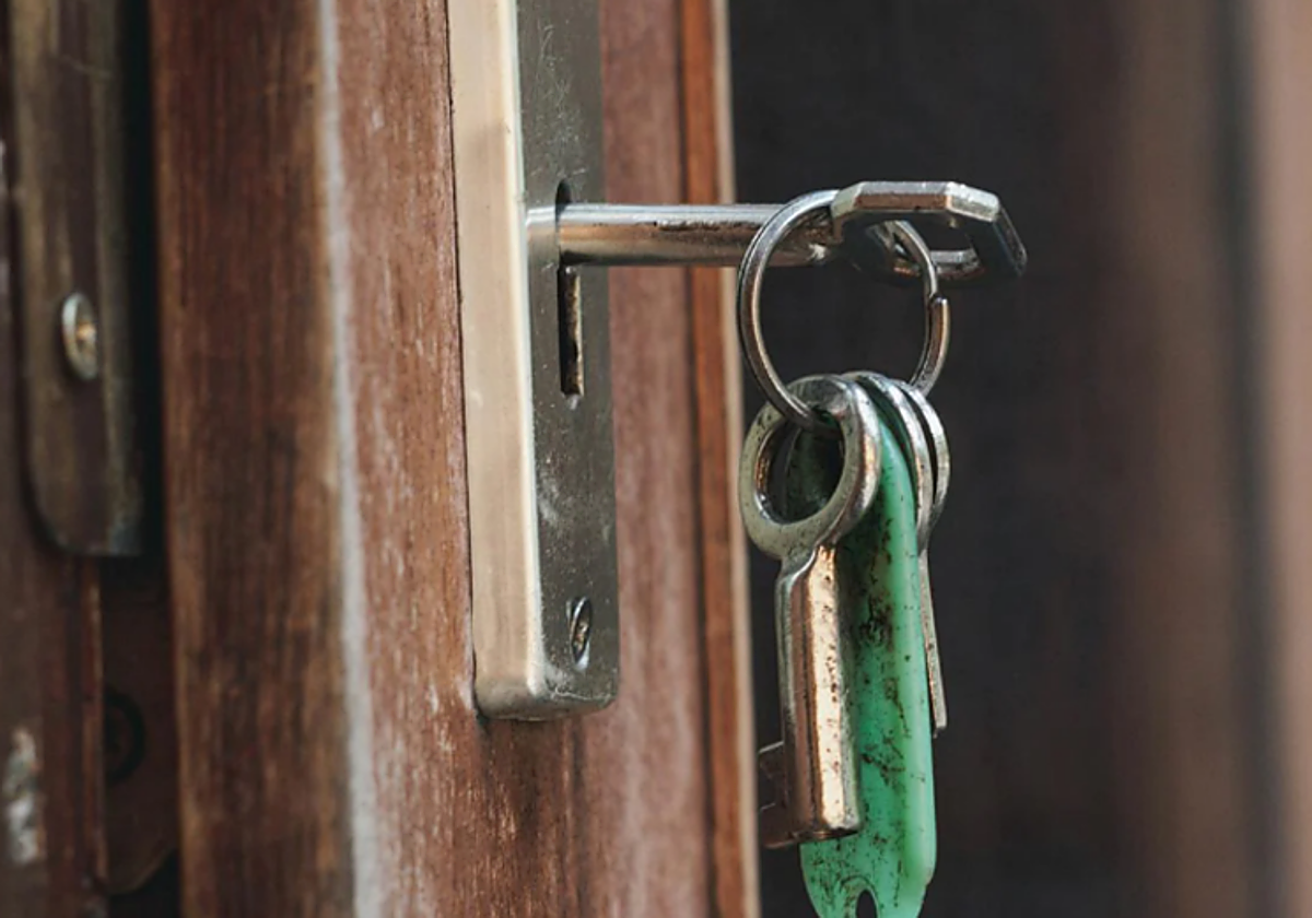 Un truco para poder entrar en tu casa