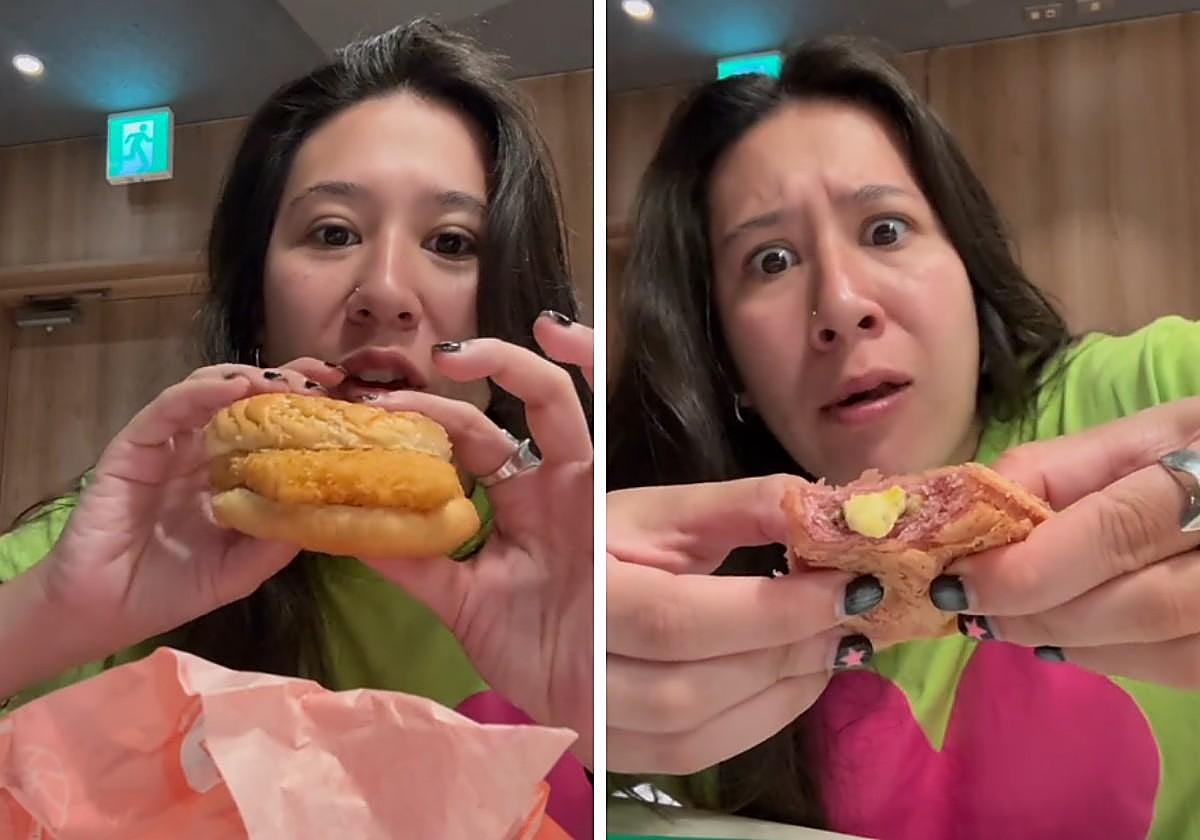 Una española en Japón muestra lo que come en un McDonald's