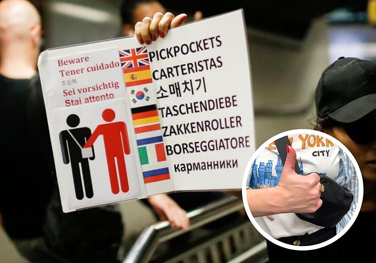 La forma en la que asegurar tu bolso para que no te roben en espacios públicos