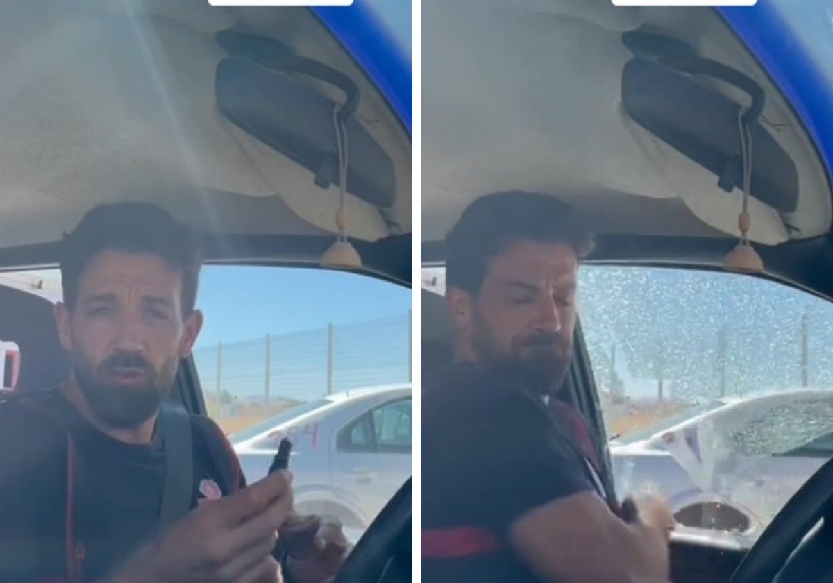 Un bombero explica cómo romper el cristal del coche en caso de quedarnos atrapados dentro