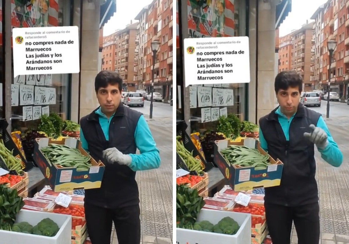 Un frutero explica por qué compra productos de Marruecos