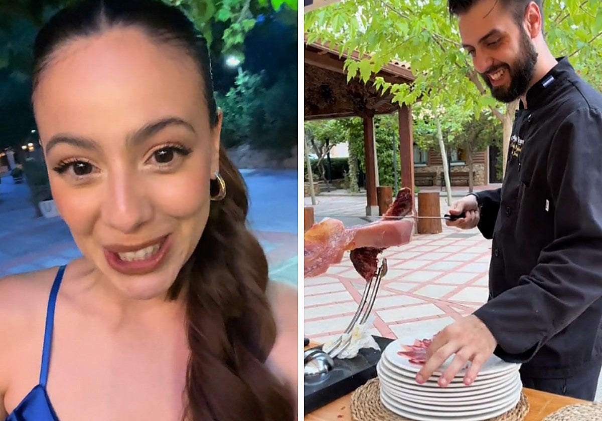 Una mexicana va a una boda española y comparte su opinión sobre la comida que le sirven