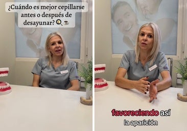 Una odontóloga aclara si los dientes hay que lavarlos antes o después de desayunar