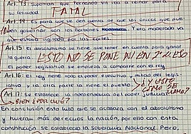 Un profesor español, contundente con la forma de corregir los exámenes de otros docentes: «No te da derecho a...»