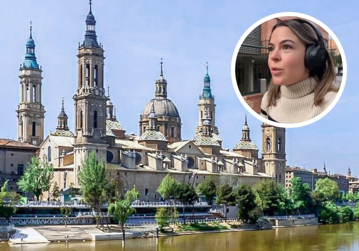 Basílica del Pilar y la tiktoker argentina