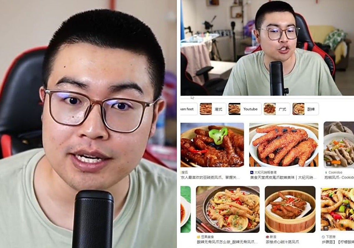 Jiajun, dando sus explicaciones sobre este manjar típico chino