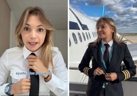 Una piloto de avión desvela por qué tiene que ir a trabajar con uniforme: «Es imprescindible...»