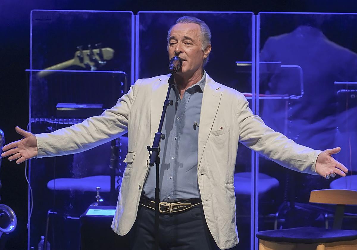 José Manuel Soto, en un concierto