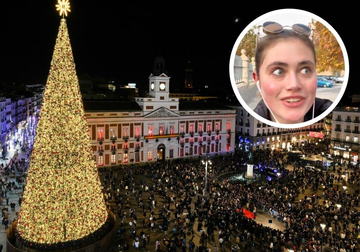 Danielle habla de la Navidad madrileña