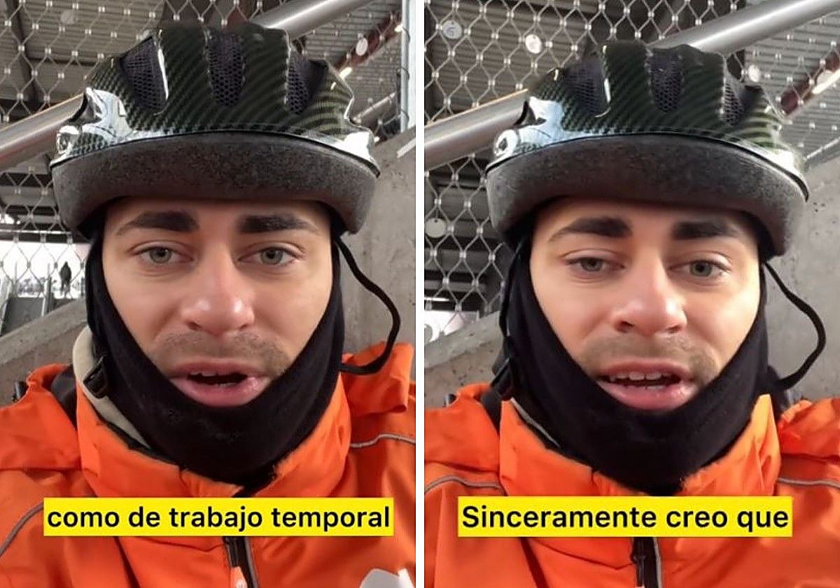 Un español que vive en Suiza explica cuánto dinero cobra por trabajar allí como repartidor de comida: «Sin contar las propinas...»