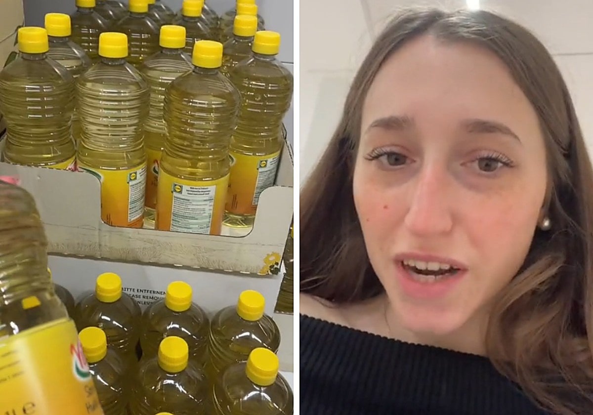 Una española que vive en Suiza, indignada con lo que pasa con el aceite en los supermercados