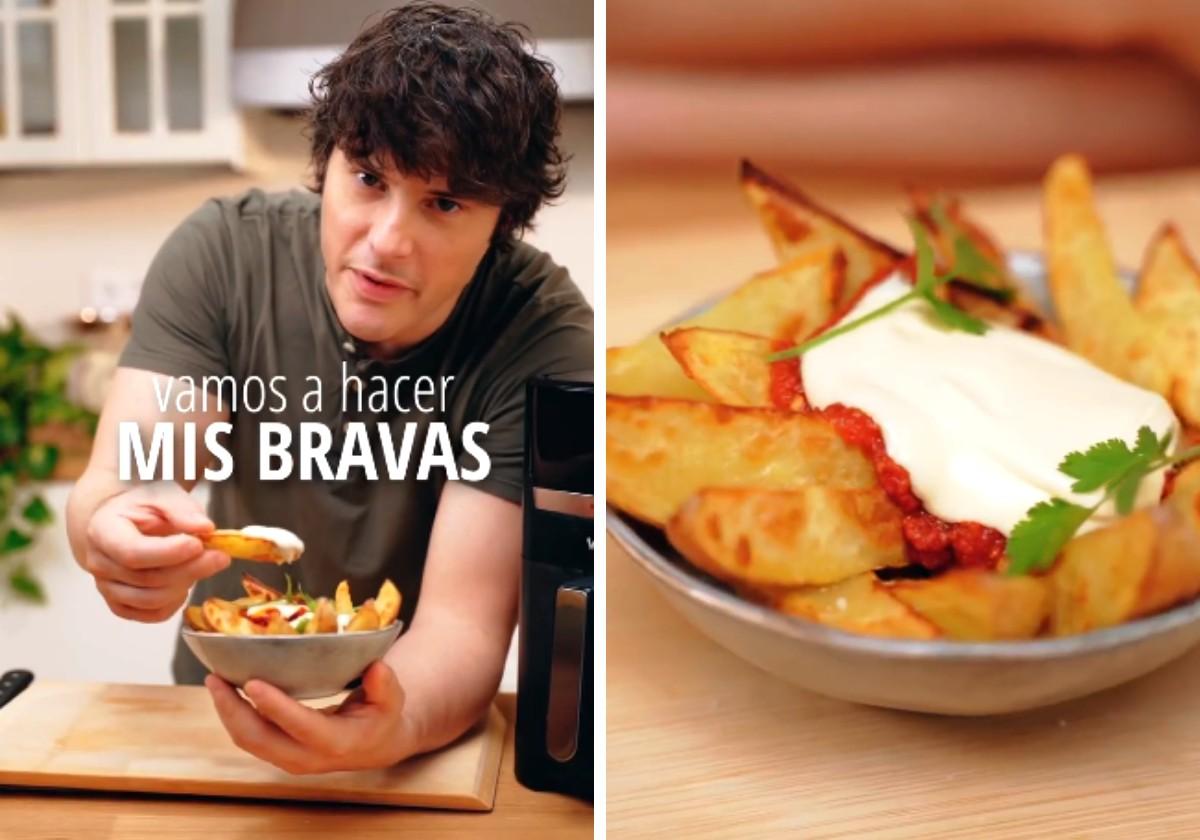 La sencilla receta de Jordi Cruz para cocinar las patatas bravas más jugosas y crujientes: «Sin casi nada de aceite»