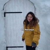 Una española en Noruega muestra cómo es vivir en un iglú: «Cosas vikingas»