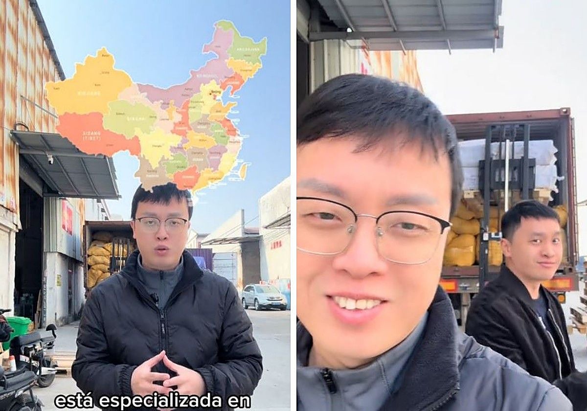 Chen, explicando los secretos sobre las fábricas chinas de productos