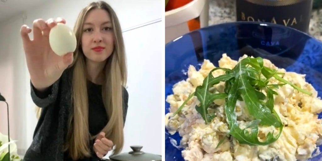 Una rusa que reside en España revela los verdaderos ingredientes de la ensaladilla: «Nuestra receta es bastante distinta»