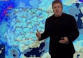 Mario Picazo alerta del cambio de tiempo que llega a España esta semana: «Frentes que irán lanzando...»