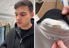 Va a una tienda de Zara y explica qué prendas tienen una mejor calidad mirando esta parte de la etiqueta: «Vale la pena»