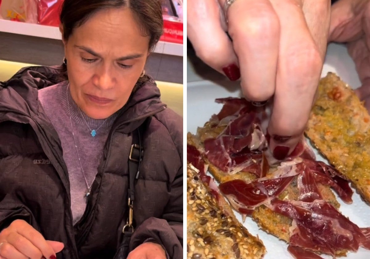 Una colombiana prueba por primera vez el jamón en España y opina sin rodeos sobre su sabor