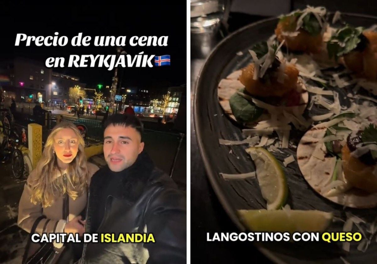 Jesús y su acompañante acudieron a un restaurante de comida local, entre la que destacaba el marisco