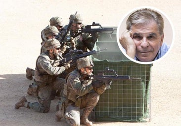 Pedro Ruiz tiene claro lo que significa el incremento del gasto militar en España y en el resto de países: «Se han puesto a hablar de armas...»