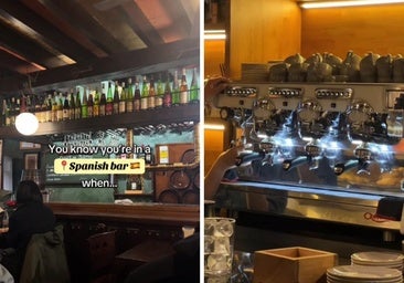 Una estadounidense que vive en España, sorprendida por lo que se ve en los bares de nuestro país: «Sabes que estás en uno cuando...»