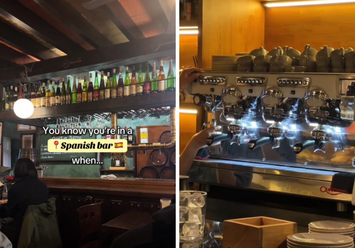 Una estadounidense que vive en España, sorprendida por lo que se ve en los bares
