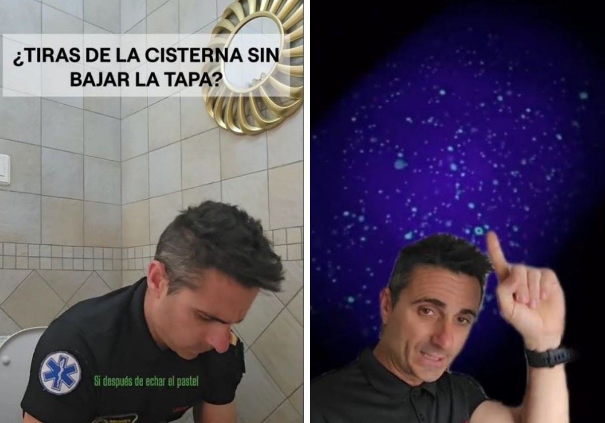 Miguel, durante su divulgativo vídeo