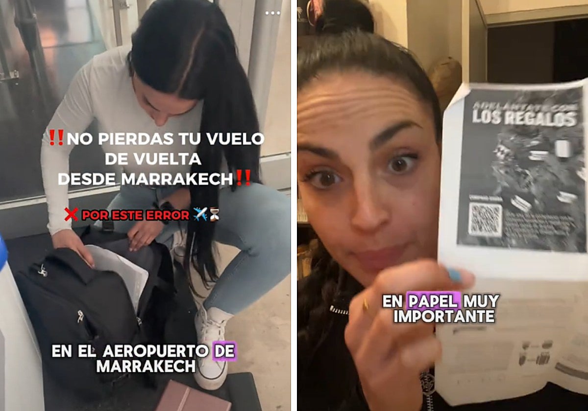 Una española que viajó a Marruecos señala lo más importante para no perder el vuelo de vuelta de Marrakech