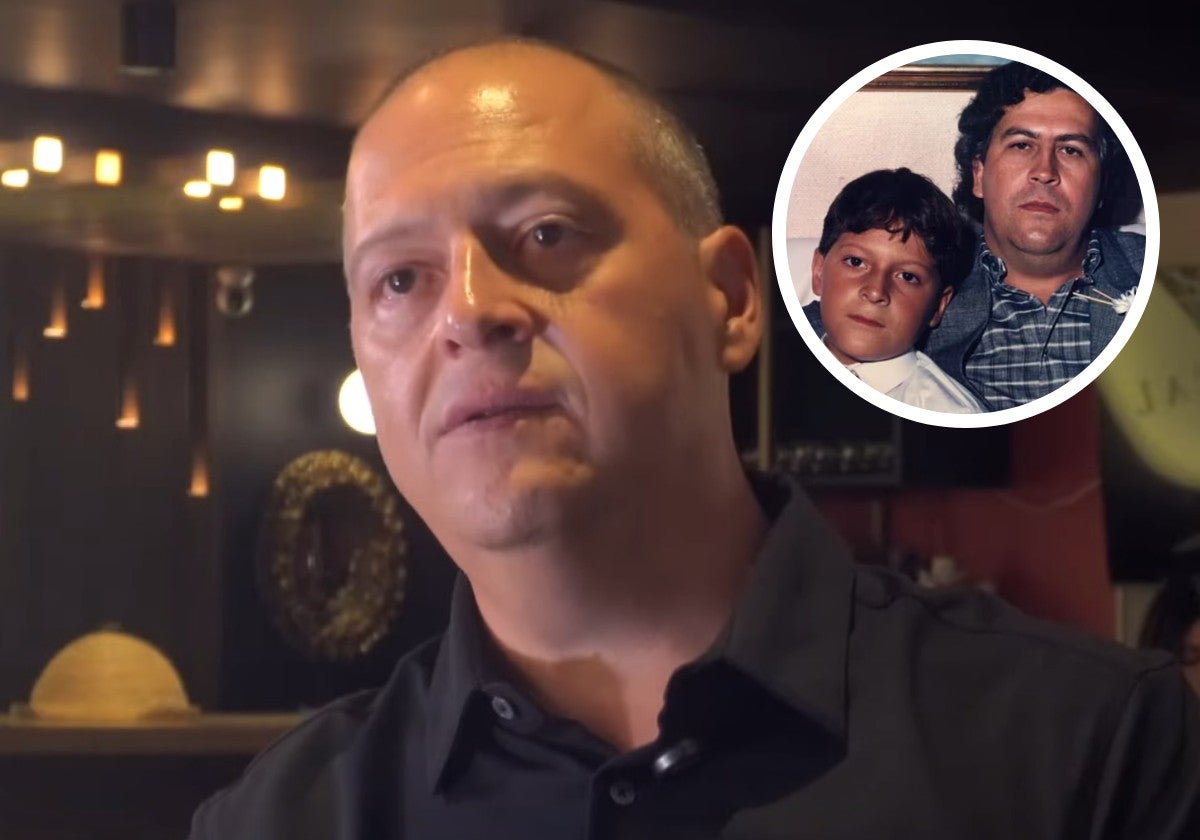 El hijo de Pablo Escobar revela el consejo que le dio su padre con 8 años para que no entrase en el mundo de las drogas