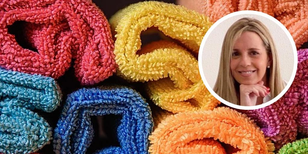 Una experta en limpieza explica cómo utilizar correctamente las bayetas de microfibra: «Una cara tiene la fibra más corta»