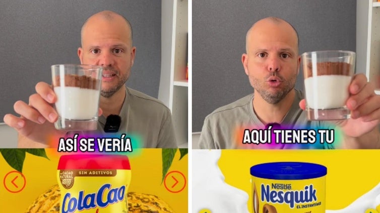 Un experto en nutrición opina sin tapujos sobre la calidad nutricional de ColaCao y de Nesquik: «Si se lo das a tus hijos...»