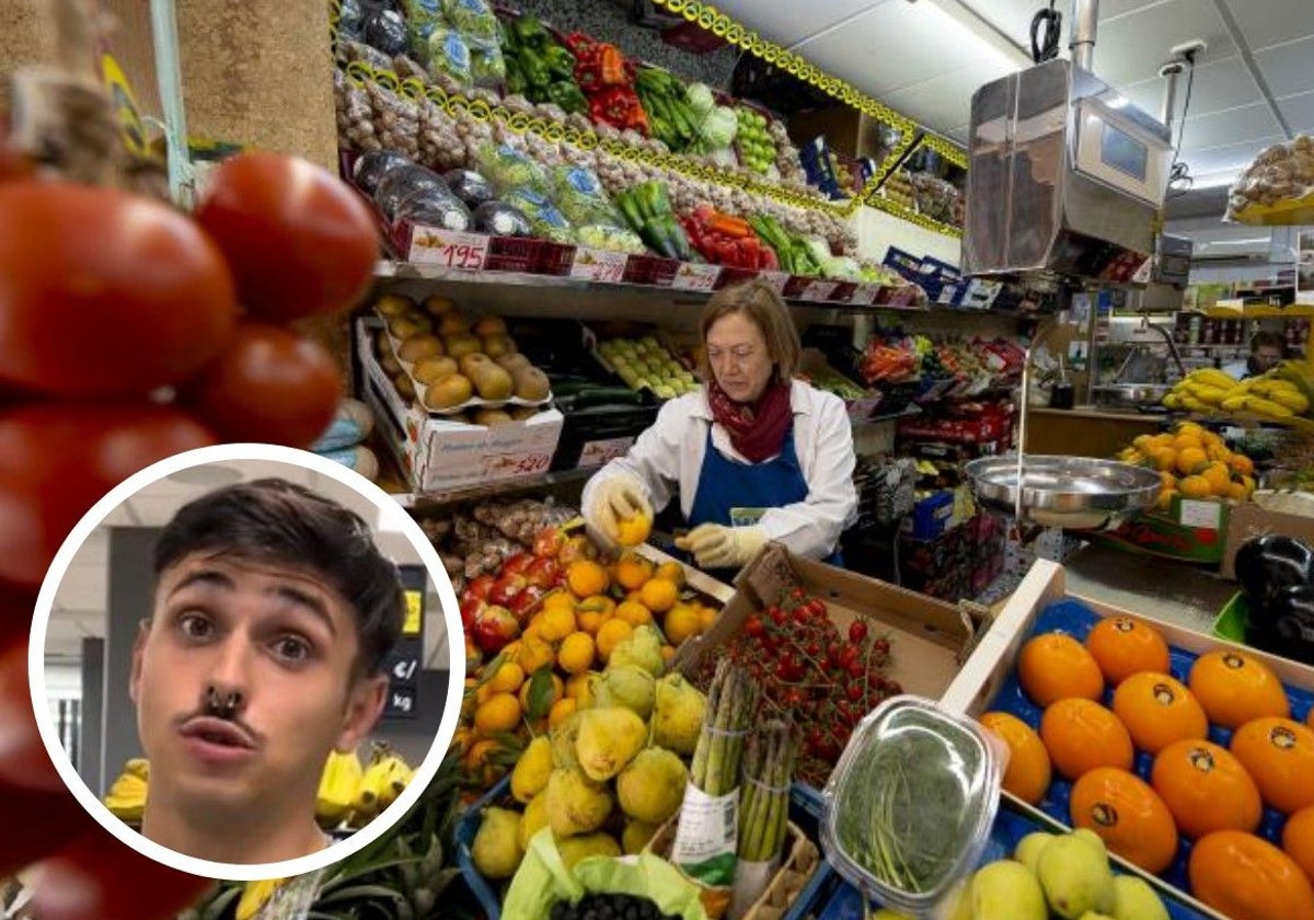 Una frutería, en una imagen de archivo