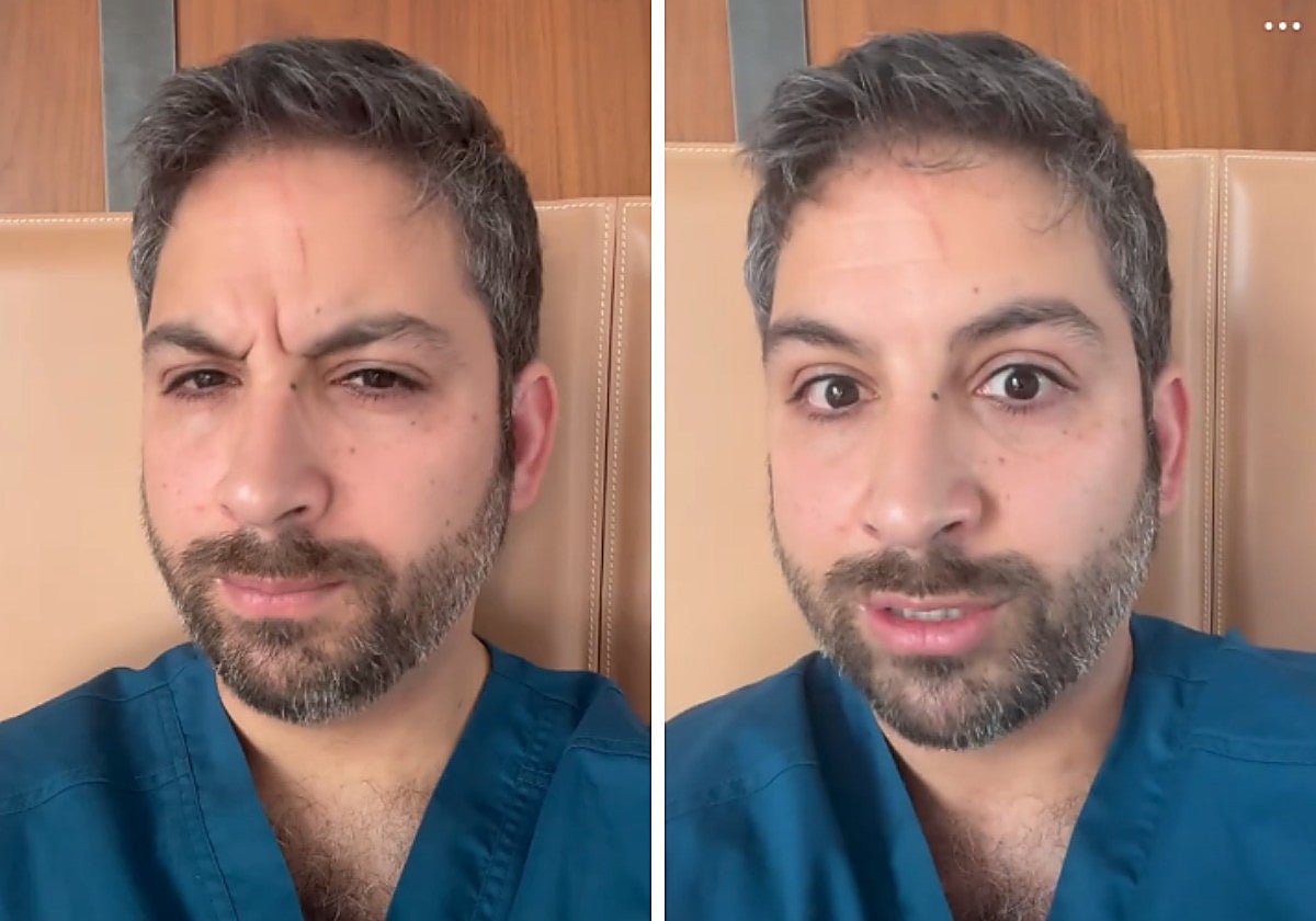 Un farmacéutico opina sobre beber agua mientras comes