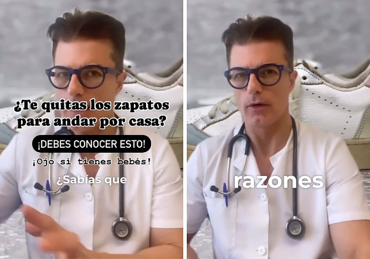 El doctor Manuel Viso explica por qué debes quitarte los zapatos siempre antes de entrar en casa: «Te da un plus de salud»