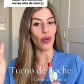 Una enfermera explica cuánto dinero cobra en un hospital de España por trabajar en el turno de noche