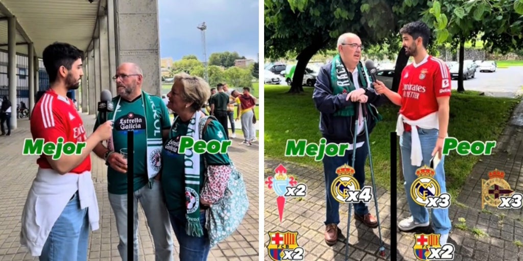 Pregunta a unos aficionados del Racing de Ferrol qué equipo les cae mejor y peor: «Quiero que pierdan hasta entrenando»