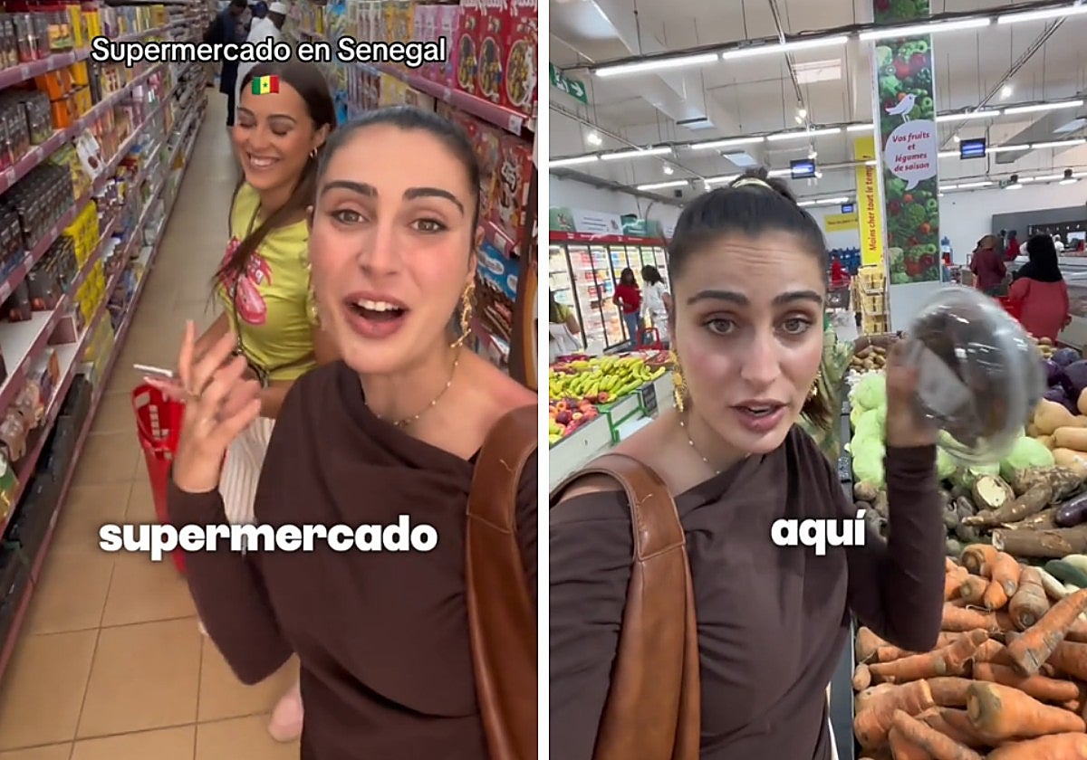 Una española en Senegal enseña cómo es y qué venden en un supermercado: «Es carísimo»