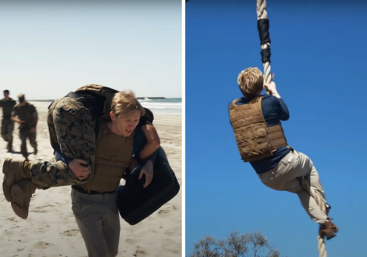 Hace las pruebas para la Marina de los Estados Unidos y sentencia: «No volveré a hacer esto nunca»