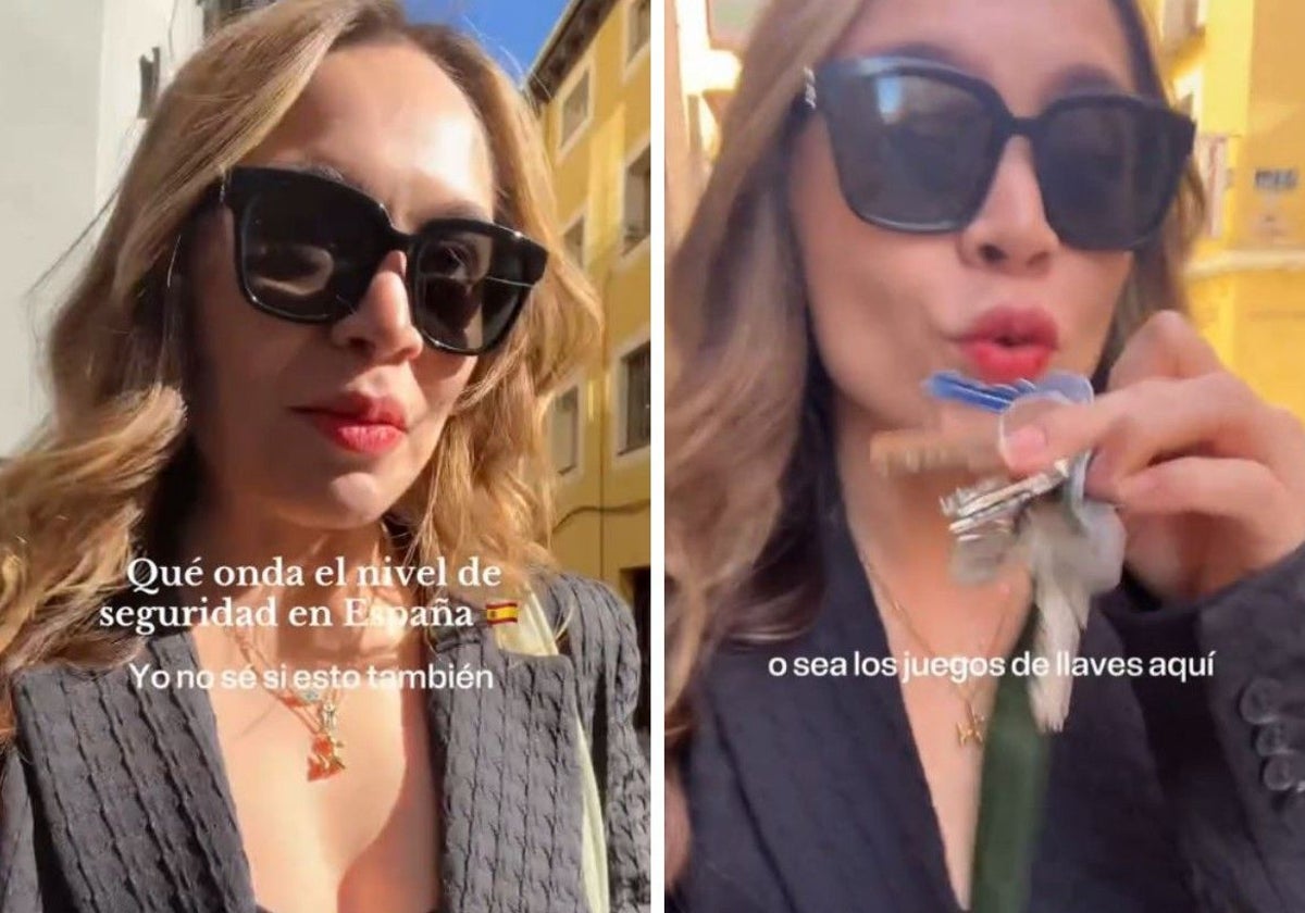 Una mexicana que vive en España juzga la seguridad de nuestro país por lo que le ha pasado con las llaves: «Loquísimo»