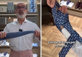 Un experto en moda da el truco definitivo para el nudo de corbata: fácil, rápido y sin errores